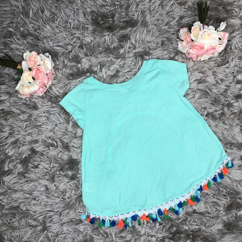 Ten Sixty Sherman Girls Rainbow Top Girls Size M - Picture 5 of 8